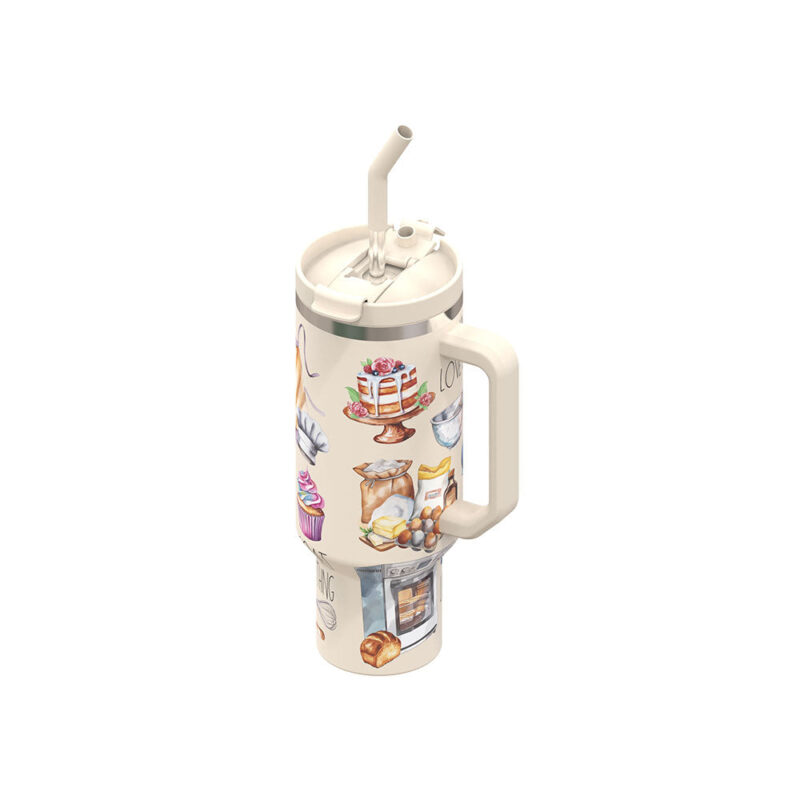 Friande 40 oz “Bake You Happy” NewGen Tumbler - Image 12