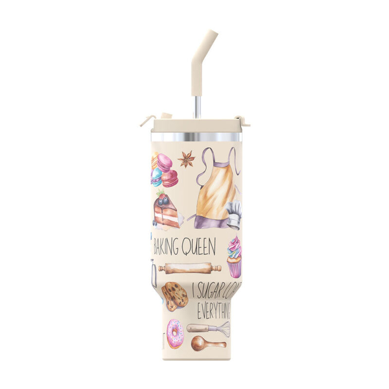 Friande 40 oz “Bake You Happy” NewGen Tumbler - Image 9