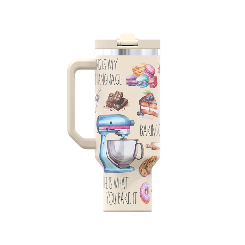 Friande 40 oz “Bake You Happy” NewGen Tumbler - Image 10