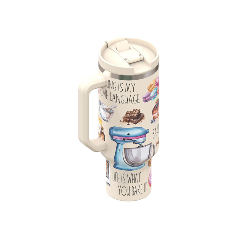 Friande 40 oz “Bake You Happy” NewGen Tumbler - Image 7