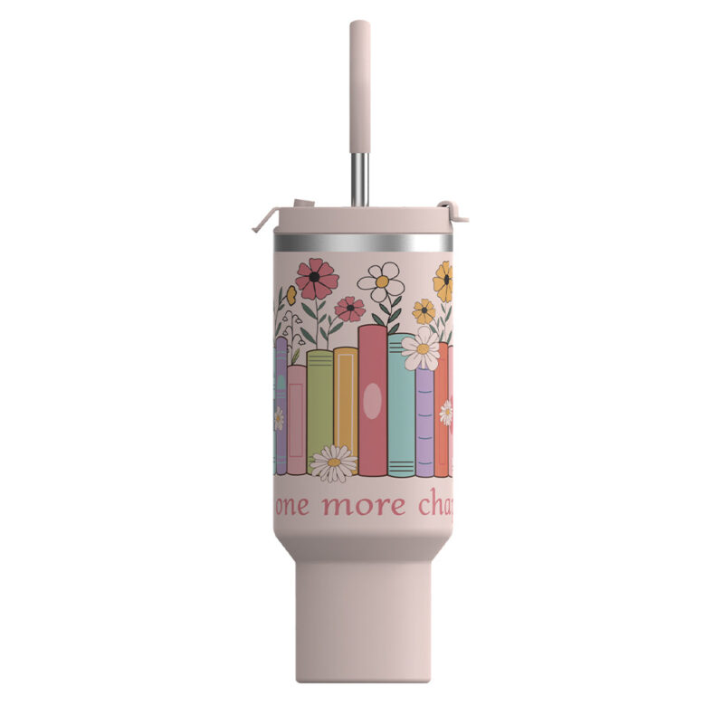 Friande 40 oz Book Lover NewGen Tumbler - Image 2