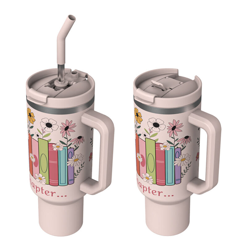 Friande 40 oz Book Lover NewGen Tumbler - Image 3